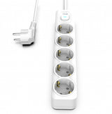 Inca IPW-44GB overspændingsbeskytter Hvid 5 AC stikkontakt(er) 230 V 1,5 m