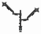 Gembird MA-DA2P-02 skærmbeslag og -stativer 81,3 cm (32") Skrivebord Sort