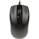 Inter-Tech KM-3149R tastatur Mus inkluderet Hjem USB QWERTY Russisk, US International Sort