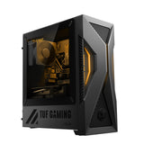ASUS TUF Gaming T500 T500MV-07240H242W Intel Core 7 240H 32 GB DDR5-SDRAM 1 TB SSD NVIDIA GeForce RTX 5060 Ti Windows 11 Home Mini Tower PC Sort, Grå