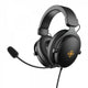 Deltaco GAM-190 hovedtelefoner/headset Ledningsført Spil Sort