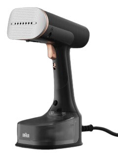 Braun QuickStyle 7 Dampstrygejern Keramisk strygesål 1600 W Sort, Kobberfarve