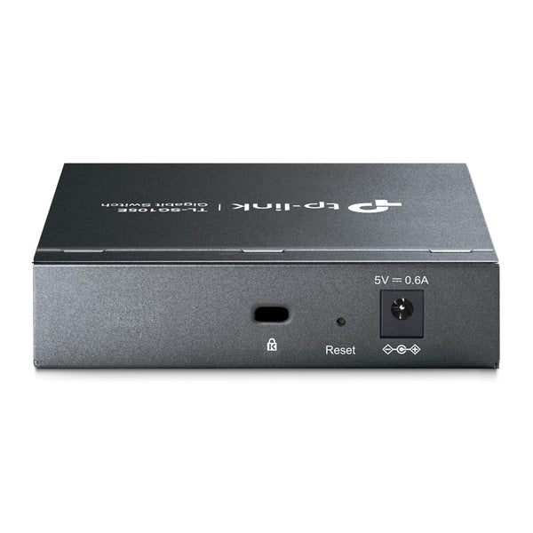 TP-Link TL-SG105E(UN) netværksswitch Administreret L2 Gigabit Ethernet (10/100/1000) Sort