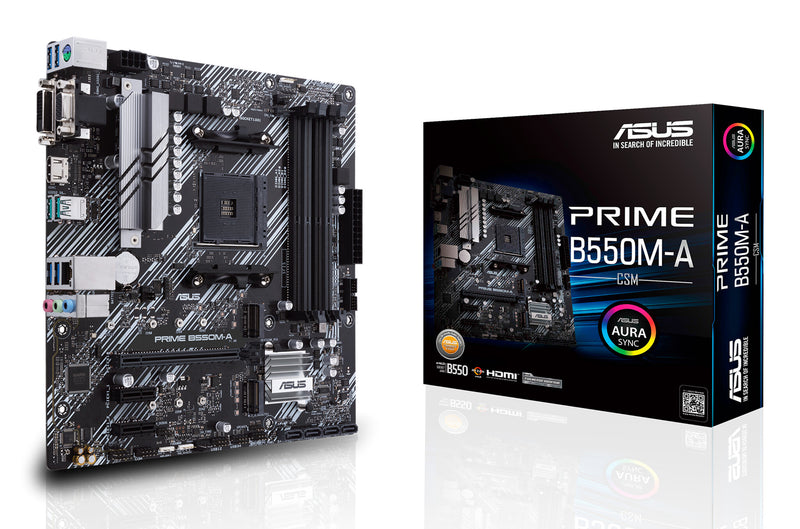 ASUS Prime B550M-A/CSM AMD B550 Stik AM4 micro ATX