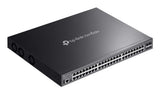 TP-Link Omada SG5452XMPP netværksswitch Administreret L3 Gigabit Ethernet (10/100/1000) Strøm over Ethernet (PoE) Sort