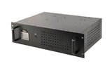 Gembird UPS-RACK-2000 UPS-enhed Interaktivt indgangsstik 2 kVA 1200 W 4 AC stikkontakt(er)
