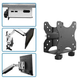 StarTech.com ACCSMNT CPU holder Skærm stativmonteret CPU-holder Sort