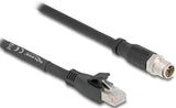 DeLOCK 80579 netværkskabel Sort 2 m Cat5e S/FTP (S-STP)