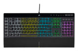 Corsair K55 RGB PRO tastatur Spil USB AZERTY Fransk Sort