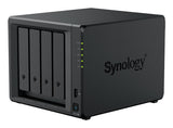 Synology DiskStation DS925+ NAS & lagringsserver Ryzen Embedded V1500B 4 GB DDR4 0 TB Sort