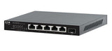 Eaton NG5POE-M2 netværksswitch Ikke administreret Gigabit Ethernet (10/100/1000) Strøm over Ethernet (PoE) Bord-/vægmontering Sort