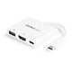 StarTech.com CDP2HDUACPW dockingstation Ledningsført USB 3.2 Gen 1 (3.1 Gen 1) Type-C Hvid