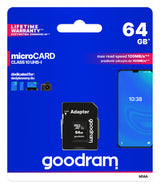 Goodram M1AA 64 GB MicroSDXC UHS-I Klasse 10