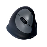 R-Go Tools Ergonomisk mus R-Go HE Break med pause-software, small (håndlængde ˂165 mm), højrehåndet, 3-i-1-forbindelse, sort