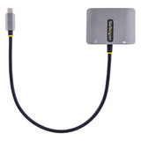 StarTech.com 122-USBC-HDMI-4K-VGA USB grafisk adapter 3840 x 2160 pixel Grå