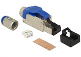 DeLOCK 86487 kabelsamler RJ-45 Blå, Sølv