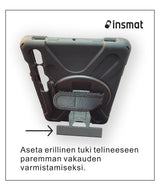 Insmat 652-1344 tablet etui 22,1 cm (8.7") Cover Sort