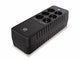 Conceptronic ZEUS09E UPS-enhed Standby (offline) 0,85 kVA 490 W 6 AC stikkontakt(er)