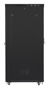 Lanberg FF01-8242-23BL stativ 42U Fritstående reol Sort
