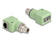 DeLOCK 60681 M12 RJ45 Grøn