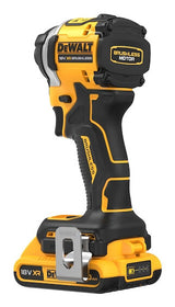 DeWALT DCF850D2T-QW elektrisk skruetrækker & slagbor 3250 rpm Sort, Gul