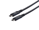 Prokord PC-CH12 USB-kabel USB4 Gen 3x2 1,2 m USB C 40 Gbit/sek. 100 W Sort