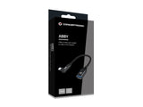 Conceptronic ABBY19B kabel kønsskifter USB-C USB-A Sort