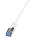 LogiLink 50m Cat.6A 10G S/FTP netværkskabel Hvid Cat6a S/FTP (S-STP)