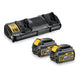 DeWALT DCB132T2-QW ledningsfrit batteri / ledningsfri oplader Batteri- og opladersæt