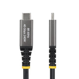 StarTech.com CC2M40GUSB4GEN3 USB-kabel USB4 Gen 3x2 2 m USB C 40 Gbit/sek. 240 W Sort