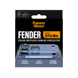 PanzerGlass ® Fender Kameralinsebeskytter Shades of Blue iPhone 18 Pro Max