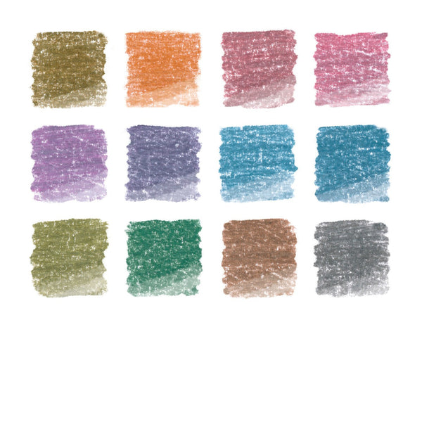Staedtler Metallic Metallic, Flerfarvet 12 stk