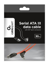 Cablexpert CC-SATAM-DATA90-0.3M SATA-kabel 0,3 m Lyserød