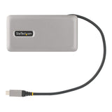 StarTech.com DKT31CDHPD3 dockingstation Ledningsført USB 3.2 Gen 2 (3.1 Gen 2) Type-C Grå
