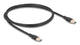 DeLOCK 81238 USB-kabel USB 2.0 1 m USB C 0,48 Gbit/sek. 60 W Sort