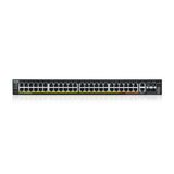 Zyxel XGS2220-54FP Administreret L3 Gigabit Ethernet (10/100/1000) Strøm over Ethernet (PoE)