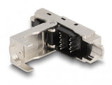 DeLOCK 87061 kabelsamler RJ45 Sort, Metallic