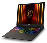 MSI Vector 18 HX AI A2XWJG-657 Intel Core Ultra 9 275HX Laptop 45,7 cm (18") Quad HD+ 32 GB DDR5-SDRAM 2 TB SSD NVIDIA GeForce RTX 5090 Wi-Fi 7 (802.11be) Windows 11 Home Grå
