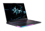 Acer Predator PH18-73-93YX Intel Core Ultra 9 275HX Laptop 45,7 cm (18") WQUXGA 64 GB DDR5-SDRAM 2 TB SSD NVIDIA GeForce RTX 5090 Wi-Fi 7 (802.11be) Windows 11 Pro Tysk Sort