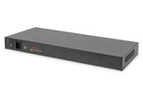 Digitus DN-95359 netværksswitch Administreret L2 Gigabit Ethernet (10/100/1000) Strøm over Ethernet (PoE) 1U Sort