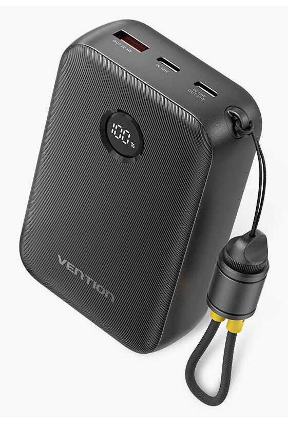 Vention FKBB0-C powerbank 20000 mAh Sort