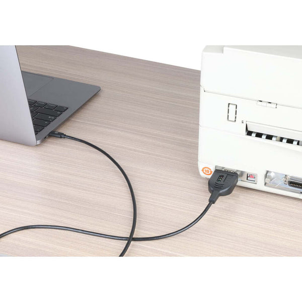 Manhattan 154499 serielkabel Sort 1 m USB Type-C DB-9