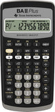 Texas Instruments BA-II Plus regnemaskine Lomme Finansiel Sort