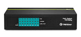 Trendnet TPE-TG80G netværksswitch Ikke administreret Strøm over Ethernet (PoE) Sort