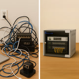 Extralink LITE 6U 10 280X310 WALL-MOUNTED RACKMOUNT CABINET GRAY