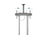 Multibrackets 8588 skærmbeslag til skiltning 2,54 m (100") Sort