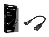 Conceptronic ABBY19B kabel kønsskifter USB-C USB-A Sort