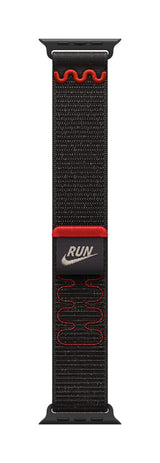 Apple Nike Sport Loop Band Sort Nylon, Genanvendt polyester, Elastan
