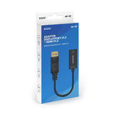 Savio AK-62 videokabel adapter 0,2 m DisplayPort HDMI Sort