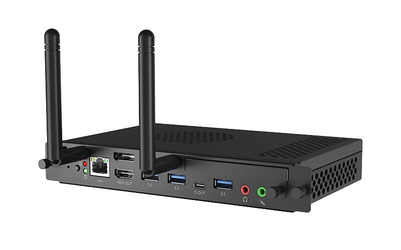 Avocor i7 OPS PC Gen12 16GB RAM 256GB Intel® Core™ i7 i7-1260P DDR4-SDRAM SSD Windows 11 Pro Mini PC Sort